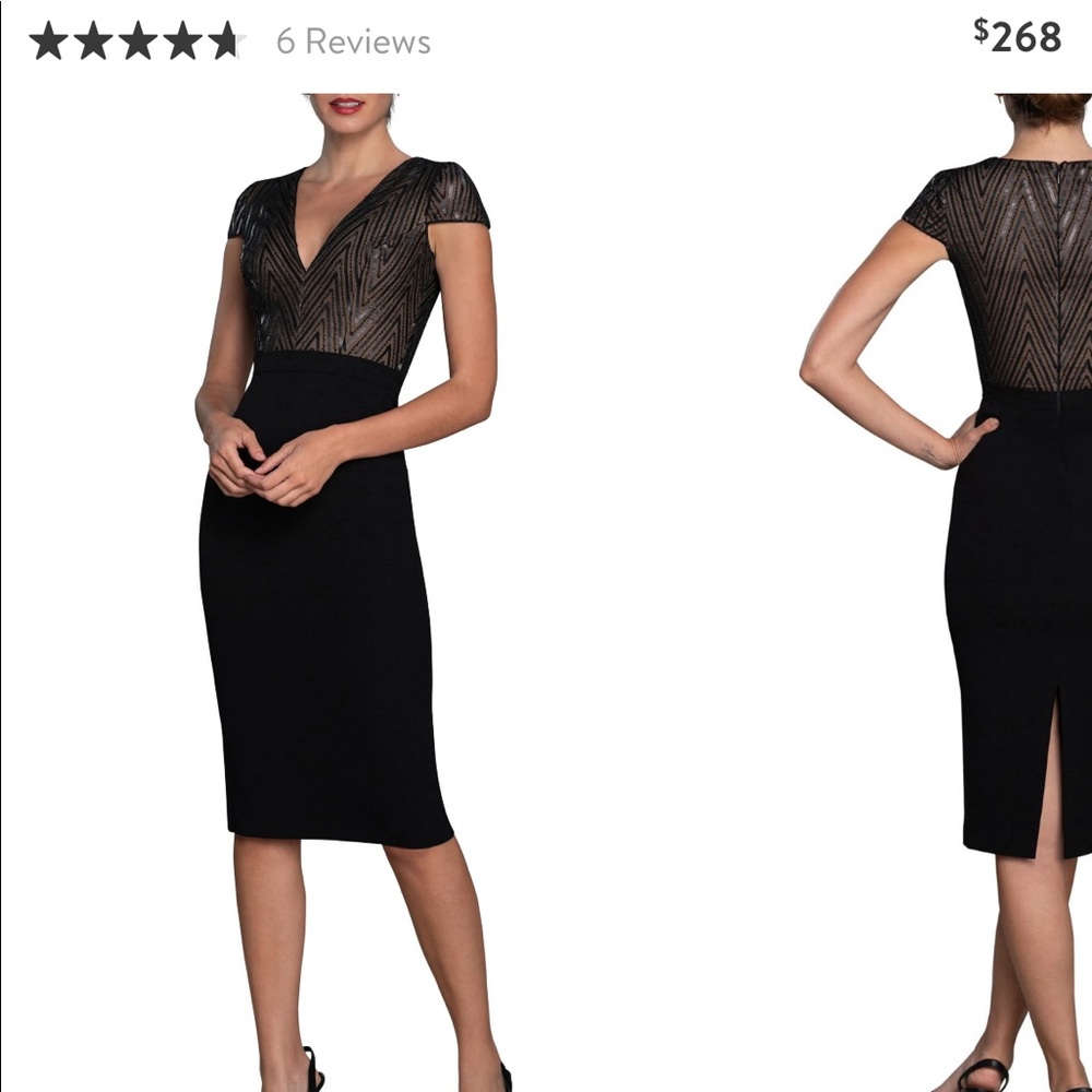 COPY - Black midi dress